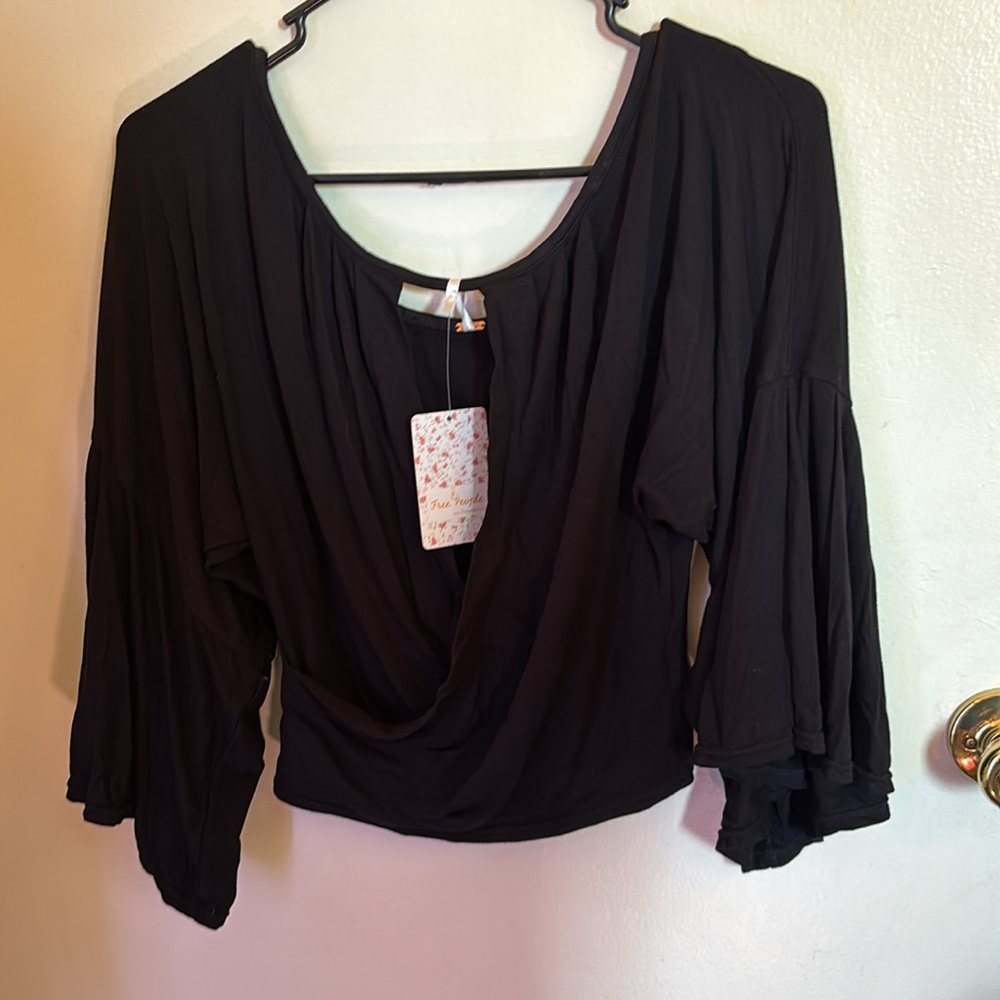 XS Black Free Peoples Top